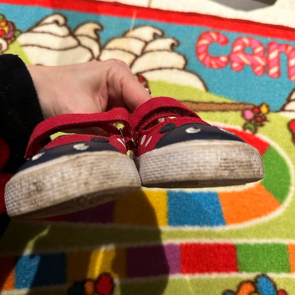 Gymboree Toddler girls 👧 lady bug 🐞 shoes. - Picture 6 of 7